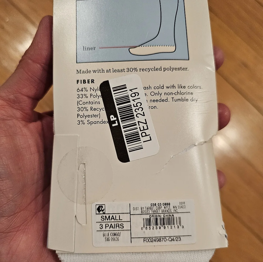 Cat & Jack Liner Socks